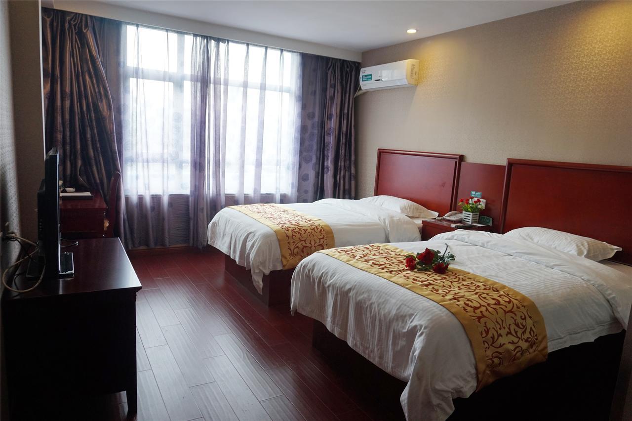 Greentree Inn Shanxi Yan An Luochuan Fuqian Street Express Hotel Екстериор снимка