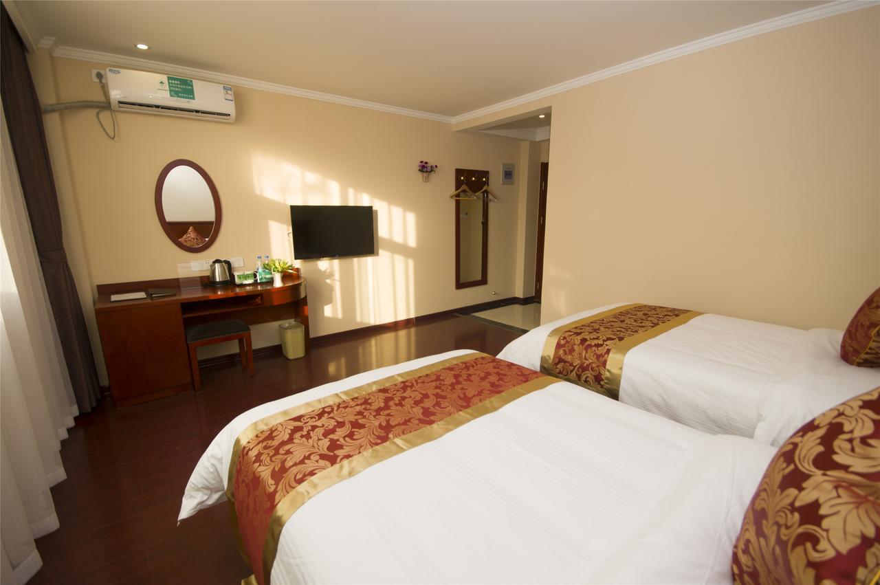 Greentree Inn Shanxi Yan An Luochuan Fuqian Street Express Hotel Екстериор снимка