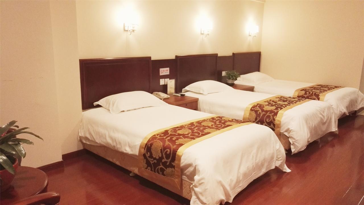Greentree Inn Shanxi Yan An Luochuan Fuqian Street Express Hotel Екстериор снимка